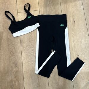 Lacoste x Bandier set, size XS